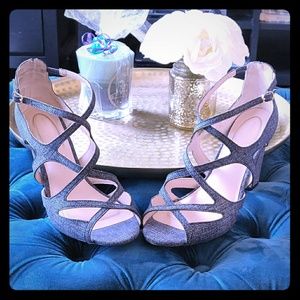 Open Toe Dress Pumps